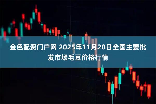 金色配资门户网 2025年11月20日全国主要批发市场毛豆价格行情